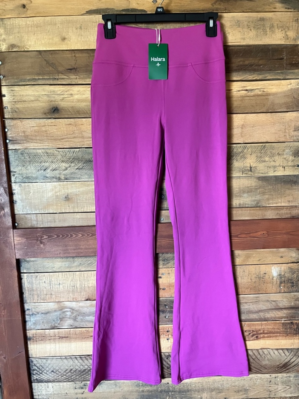 HALARA Fuchsia Flare Leg Pants
